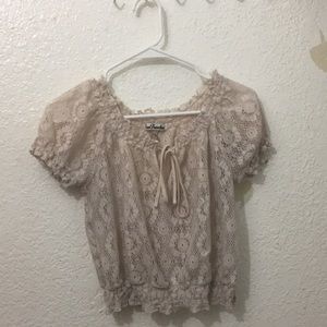 True Freedom crop shirt